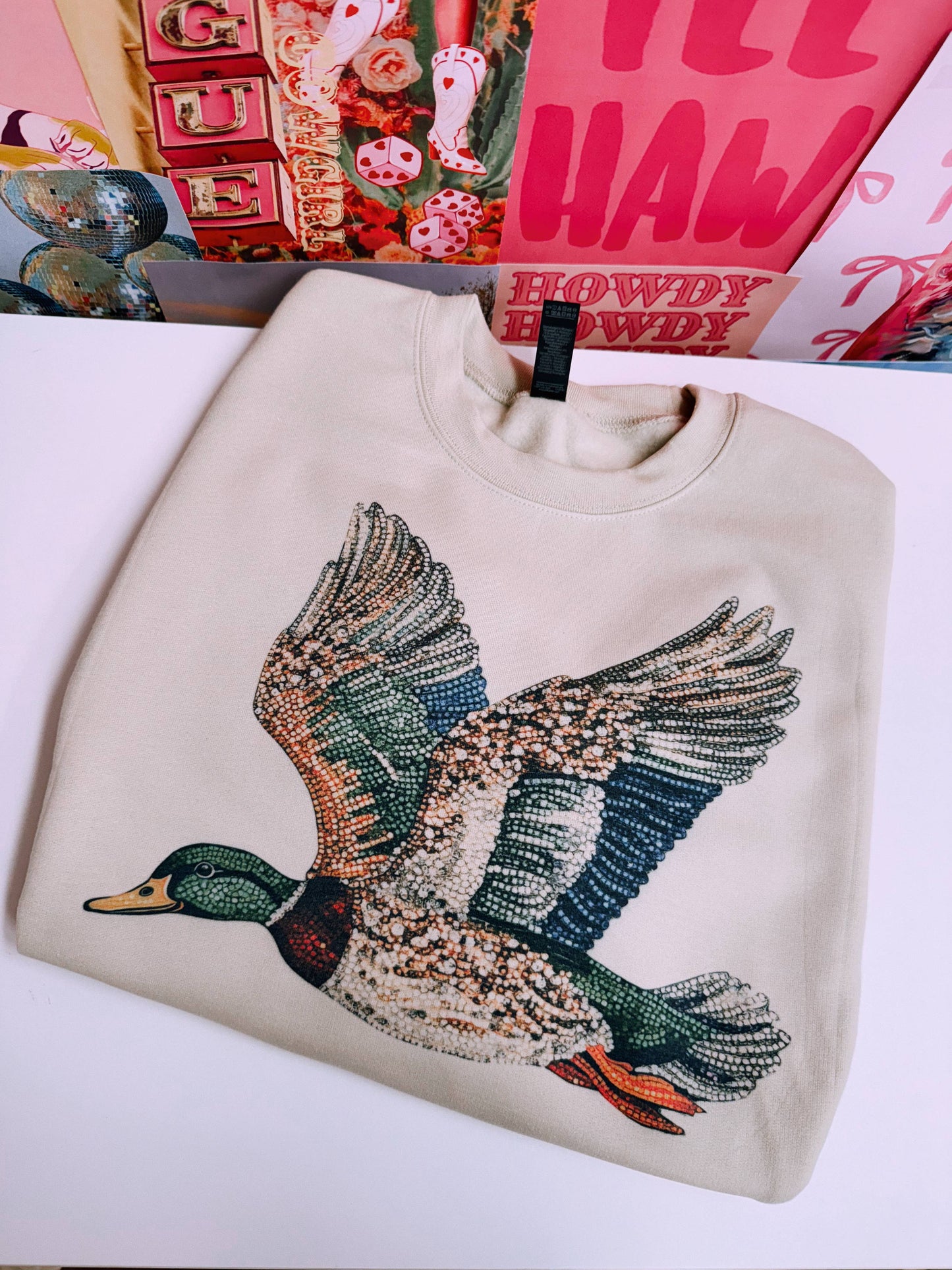 Bedazzled Duck Crew