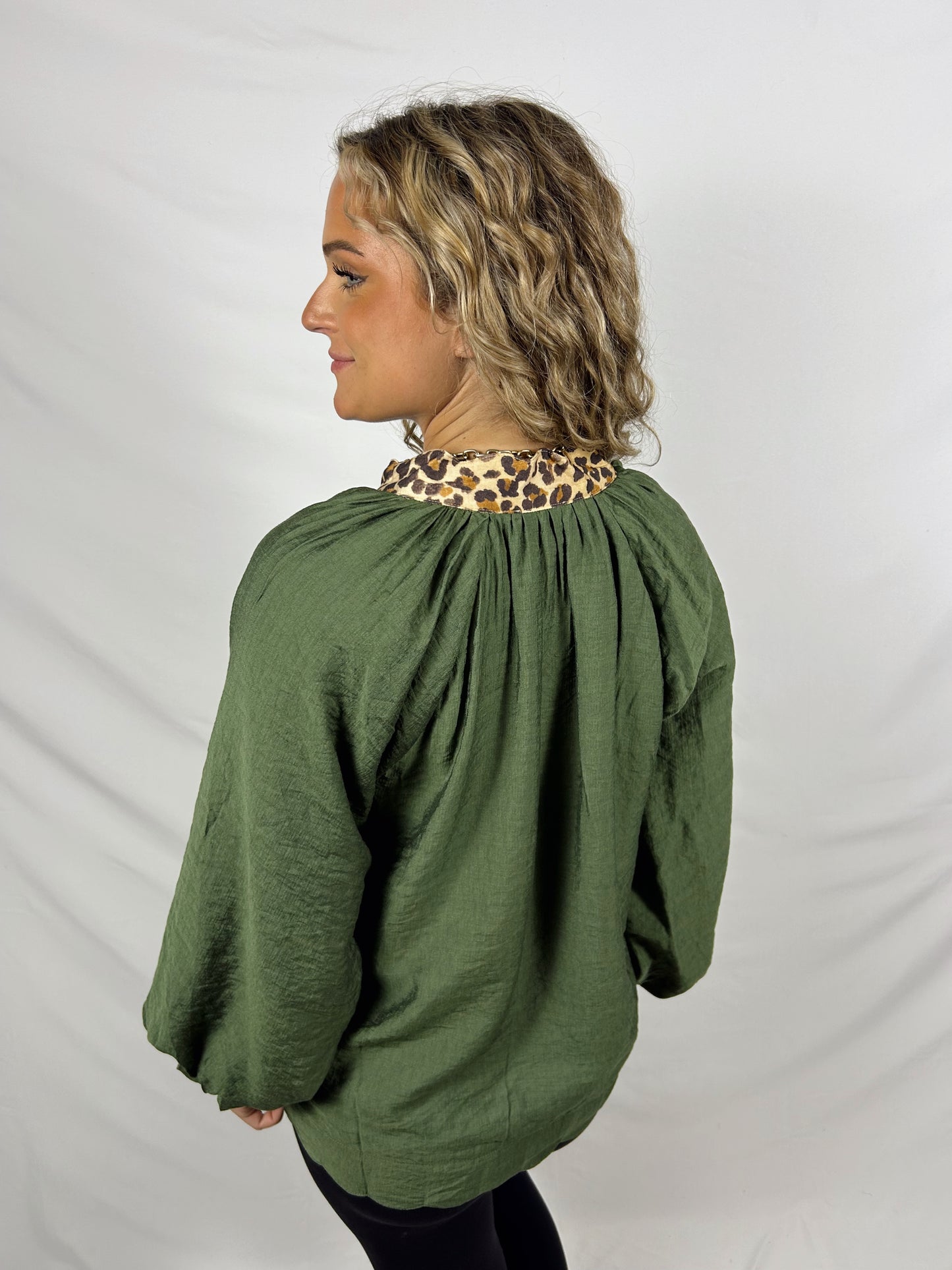 Wild Olive Blouse