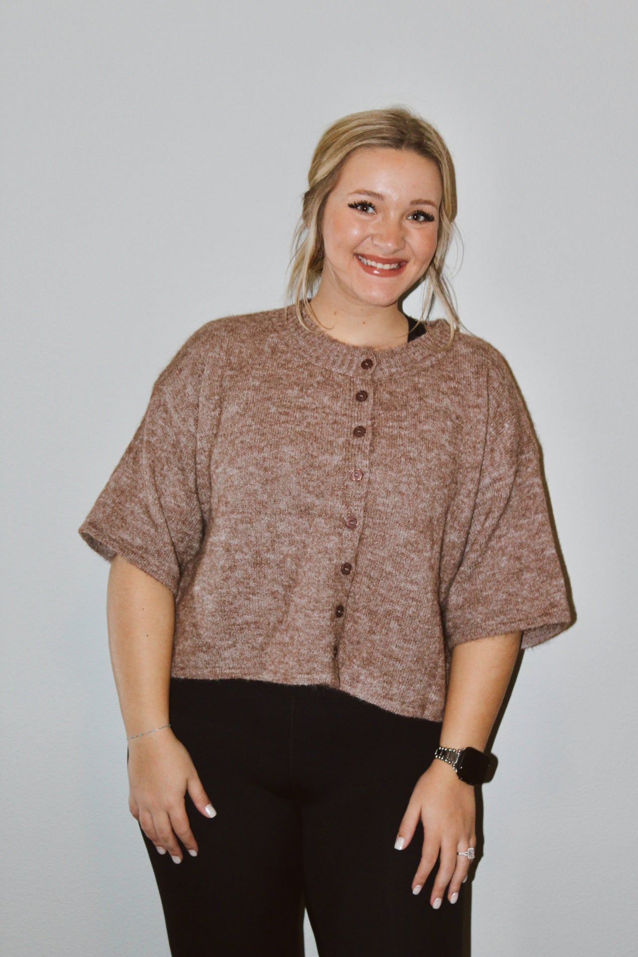 The Lou Cardigan - Mocha