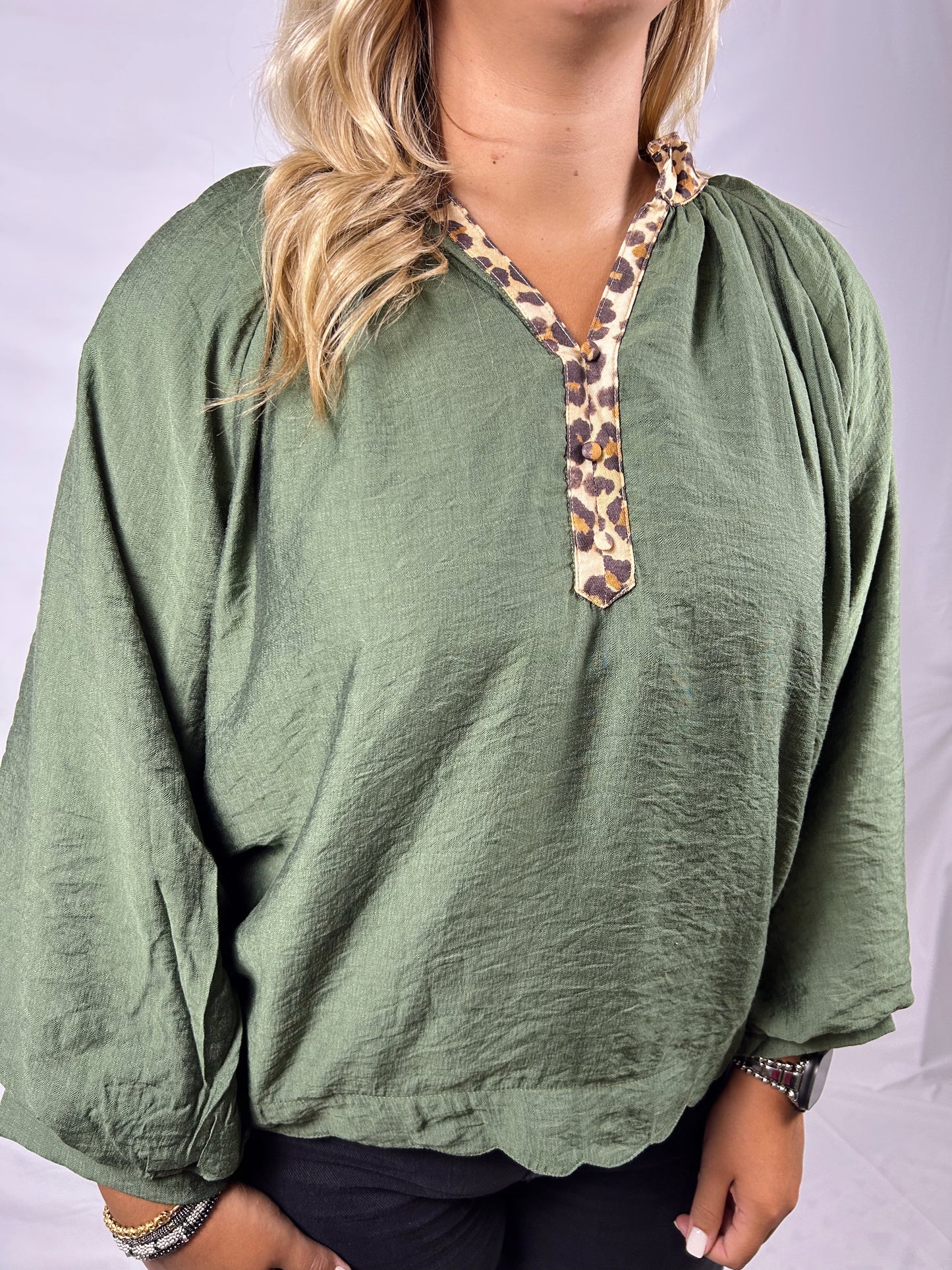 Wild Olive Blouse