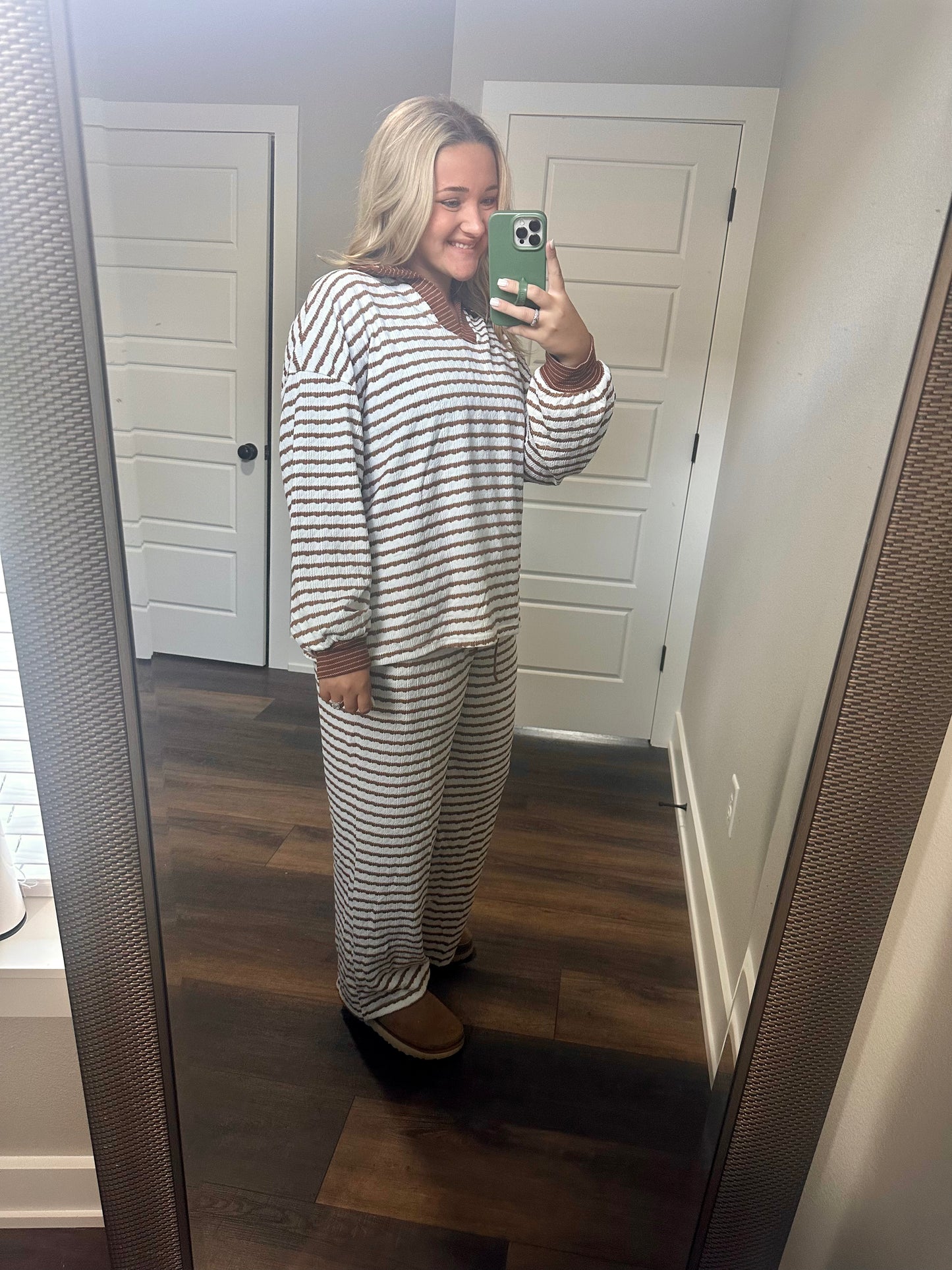 Striped Cozy Set