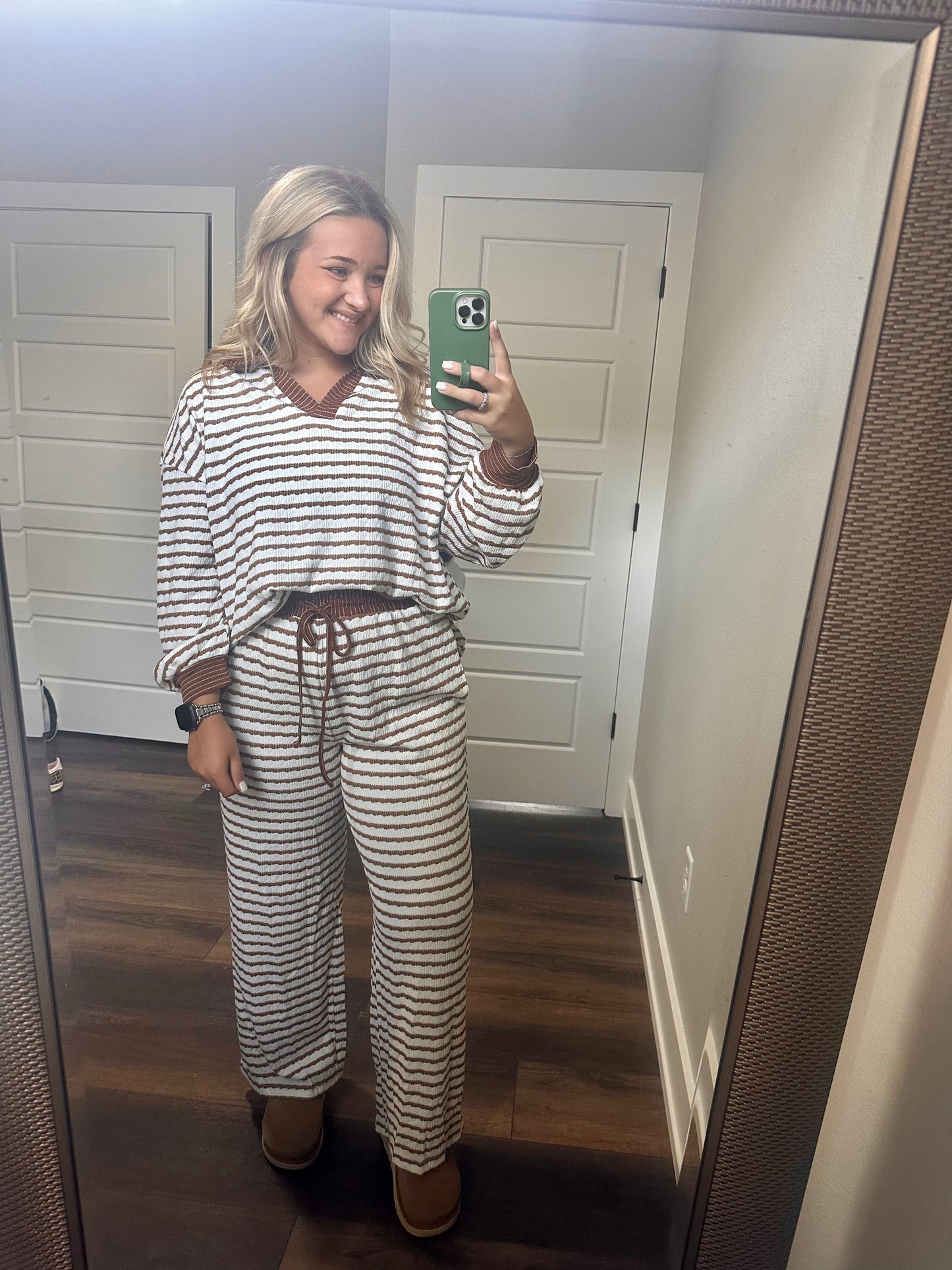 Striped Cozy Set