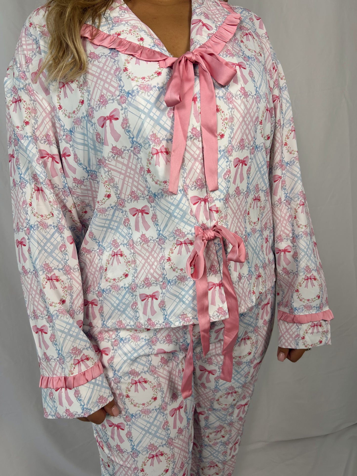 Blush & Bow Christmas Pajamas