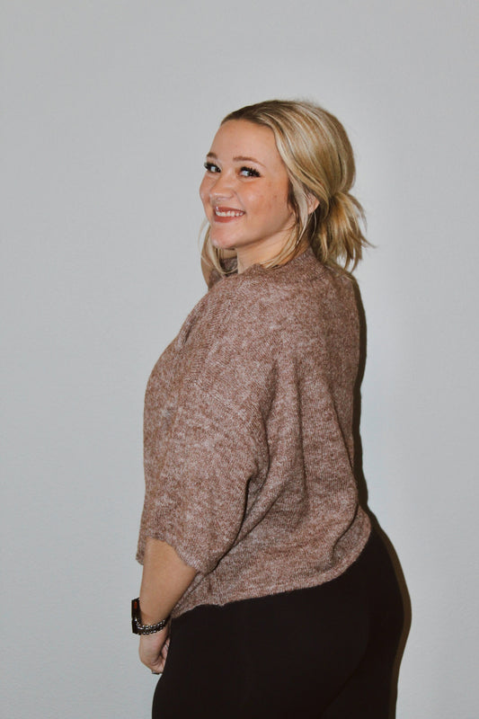 The Lou Cardigan - Mocha