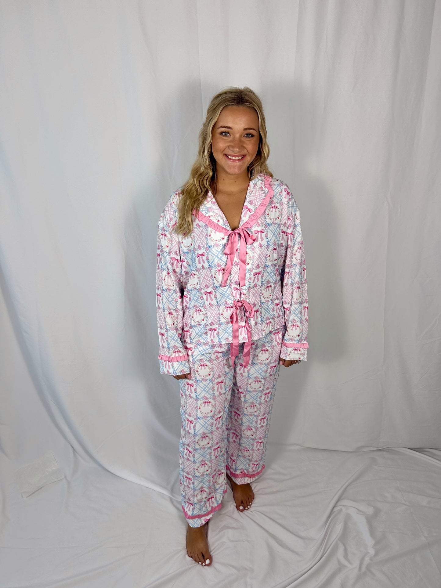 Blush & Bow Christmas Pajamas