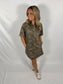 Leopard Print Suede Mini