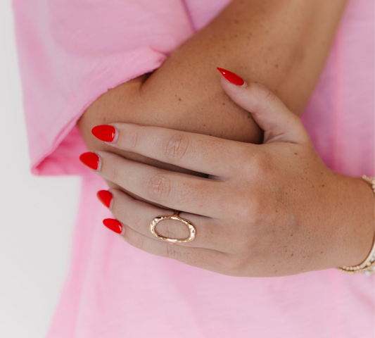 CHANSUTTPEARLS - THE SOPHIE RING: GOLD
