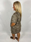 Leopard Print Suede Mini