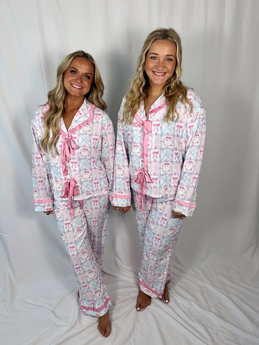 Blush & Bow Christmas Pajamas