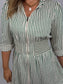 The Green Stripe Midi