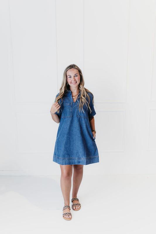 The Pocket Denim Mini