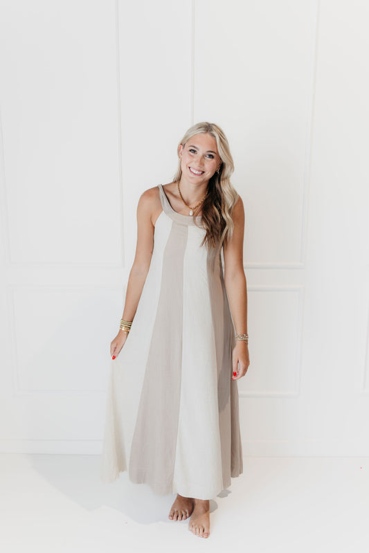 Klesis - The Isla Maxi Dress - Taupe