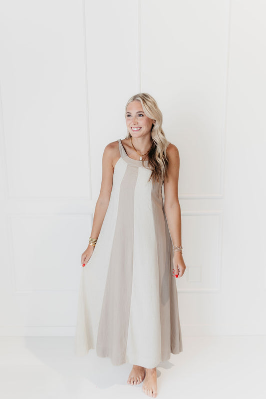 Klesis - The Isla Maxi Dress - Taupe