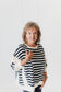 BUCKETLIST - Striped Oversized Sweatshirt