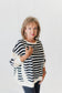 BUCKETLIST - Striped Oversized Sweatshirt