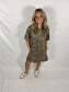 Leopard Print Suede Mini