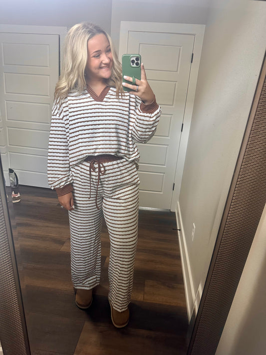 Striped Cozy Set