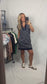 Easy Does It Navy Mini Dress