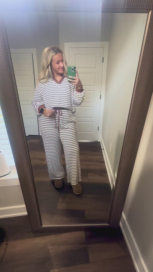 Striped Cozy Set